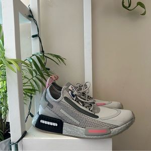 Adidas NMD Nasa Spectoo Grey Core Black Womens Shoes